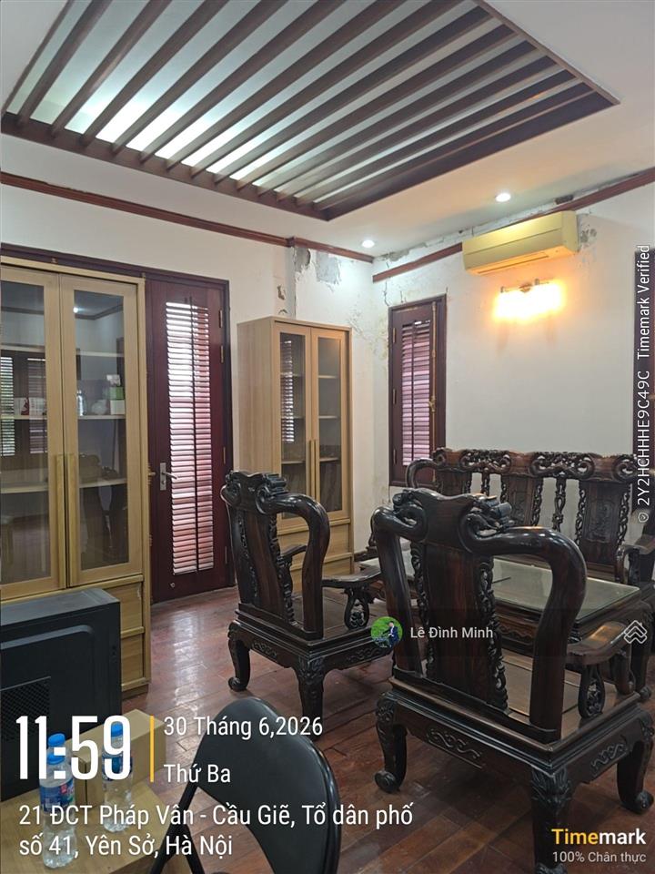 Cho thuê biệt thự tại pháp vân. diện tích 350m2, mặt tiền 13m, thiết kế 3.5 tầng. nội thất đẹp