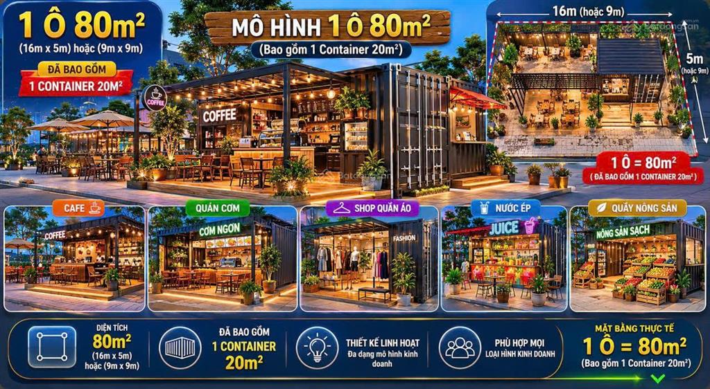 Cho thuê mặt bằng tại khu tổ hợp ẩm thực  khách sạn mặt tiền đường hoàng hữu nam