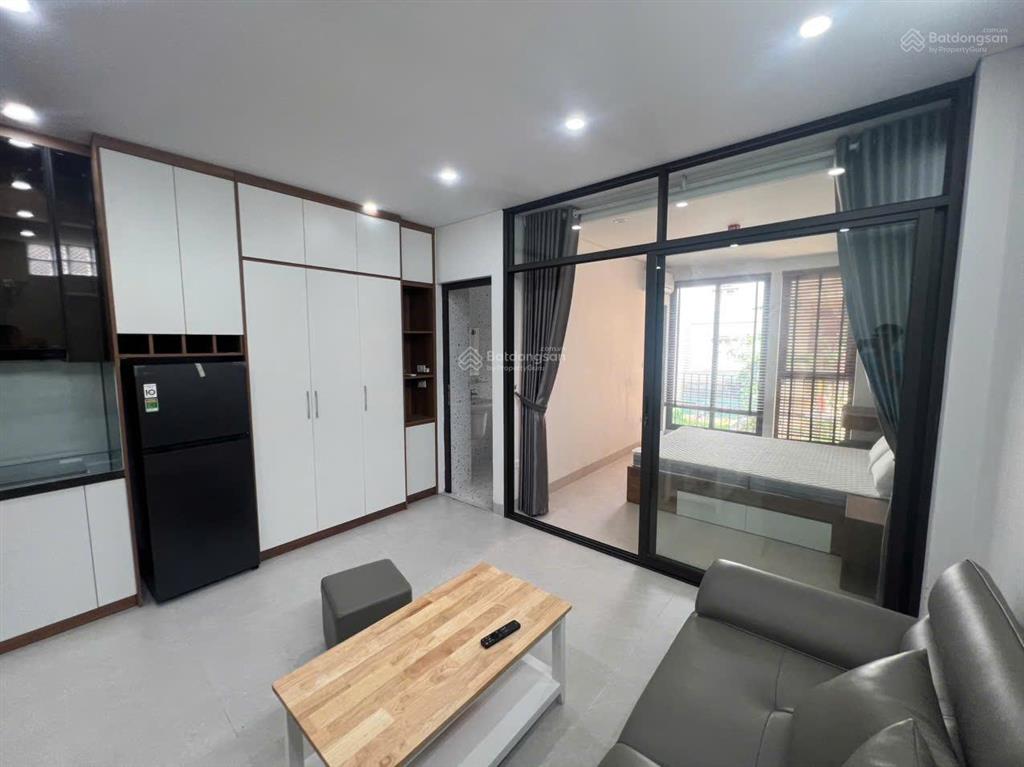 Cho thuê căn hộ cao cấp ở ngọc thụy, gần cầu long biên, 1n1k full đồ 7tr