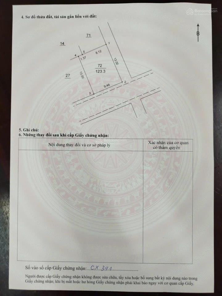 Bán đất tại khu tái định cư, la tinh, 112m2, giá thỏa thuận, view đẹp, ngõ rộng 12m, hot!