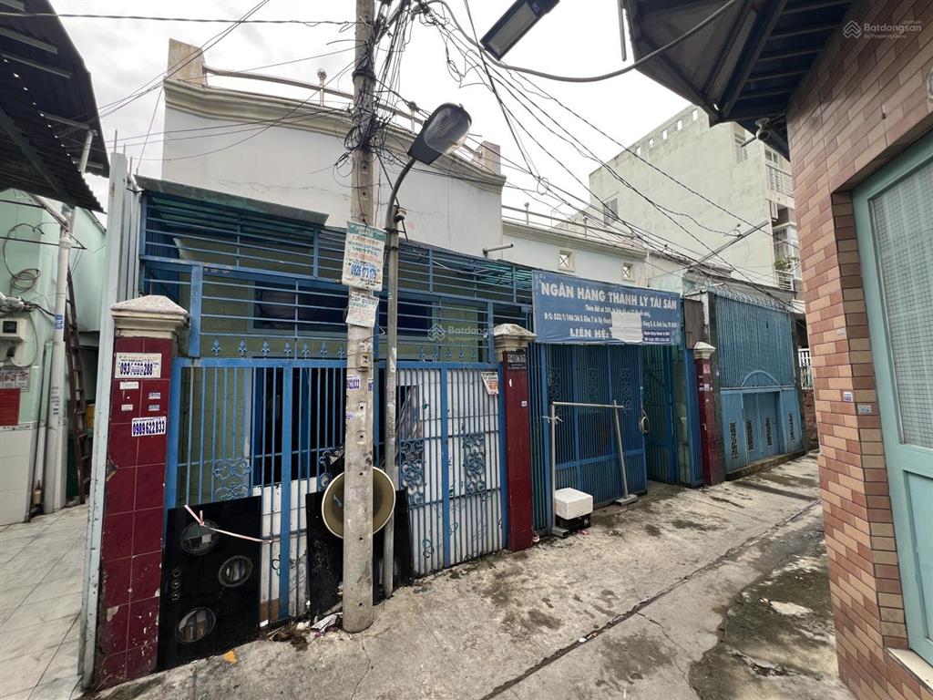 Thanh lý tài sản ngân hàng hẻm đường khu y tế kỹ thuật cao, 91.9m2 giá 5,7 tỷ thương lượng