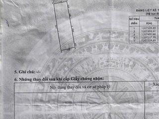 Bán đất mt đường nhị bình 2 xã nhị bình (cũ) đường xe tải thông dt 12.6m nở hậu 14x65m (615.6m2 tc)