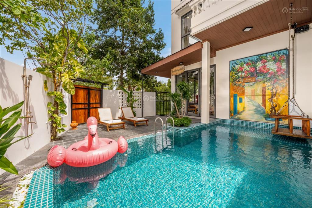 Villa 2 mặt tiền khúc thừa dụ và vạn xuân, khối tân thành, biển an bàng, hội an