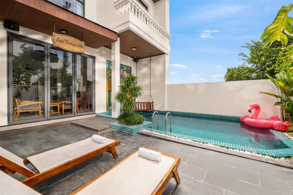 Villa 2 mặt tiền khúc thừa dụ và vạn xuân, khối tân thành, biển an bàng, hội an