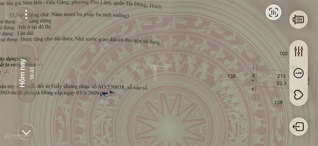 Chủ nhà cần thanh khoản ngân hàng bán lô đất man bồi gốc găng ba la