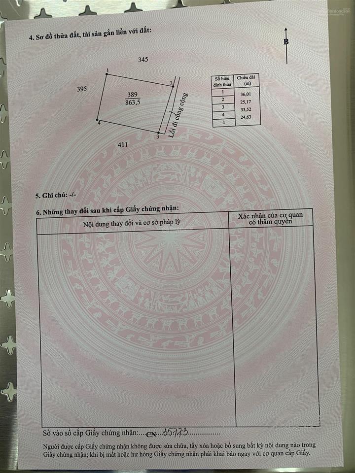 Bán 863.5 m vuông đất xã tân lân, cần đước, long an giá 500 triệu đồng