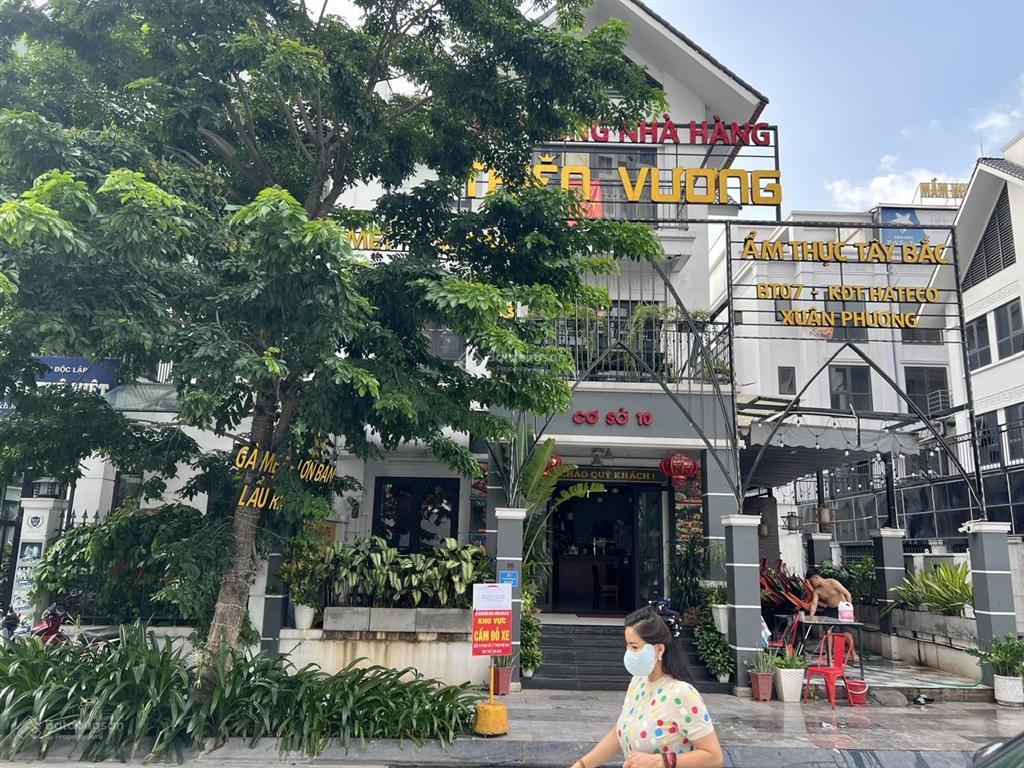 Biệt thự view hồ điều hòa kđt hateco apollo đường lớn 70m