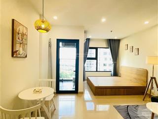 Bán căn studio rainbow. full nt. giá 1,85 tỷ all in. diện tích 34m2. sổ hồng. đông nam. view hồ bơi