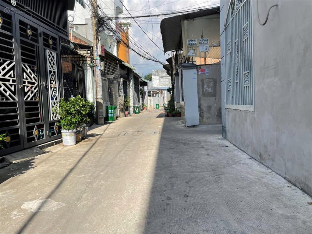 Nhà 1 xoẹt ngắn giác đạo, 4.27m x 18.5m