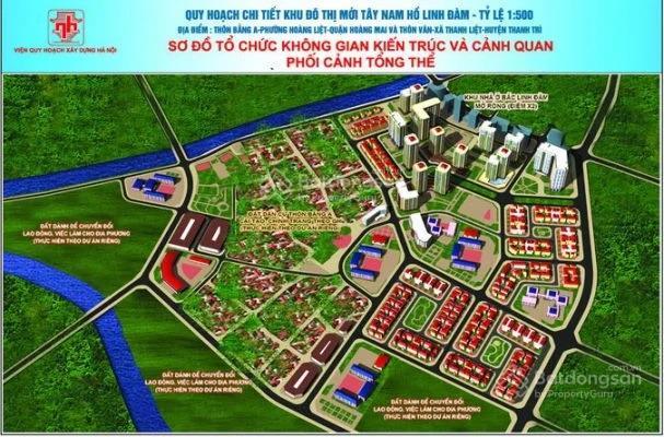 Bán đất nền dự án tại tây nam hồ linh đàm, 16 tỷ vnd, 80 m2, giá tốt, uy tín