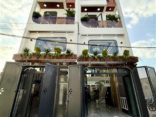 Nhà đường thông tô ngọc vân, dt 4x14m, lửng, 3 lầu, 4pn, gara ô tô, p. thờ, sân thượng, 6.35 tỷ