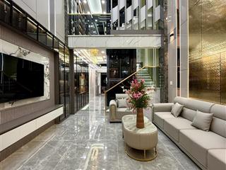 Nhà có thang máy 1 sẹc đường thạnh xuân 25, dt4,4x18m, lửng, 3 lầu, sân thượng, 5pn, gara ô tô