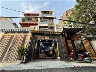 Nhà sẹc ngắn hà huy giáp, dt4x18m, trệt, 3 lầu, 4p.ngủ, sân trước, sân thượng, hướng nam, 6.35 tỷ