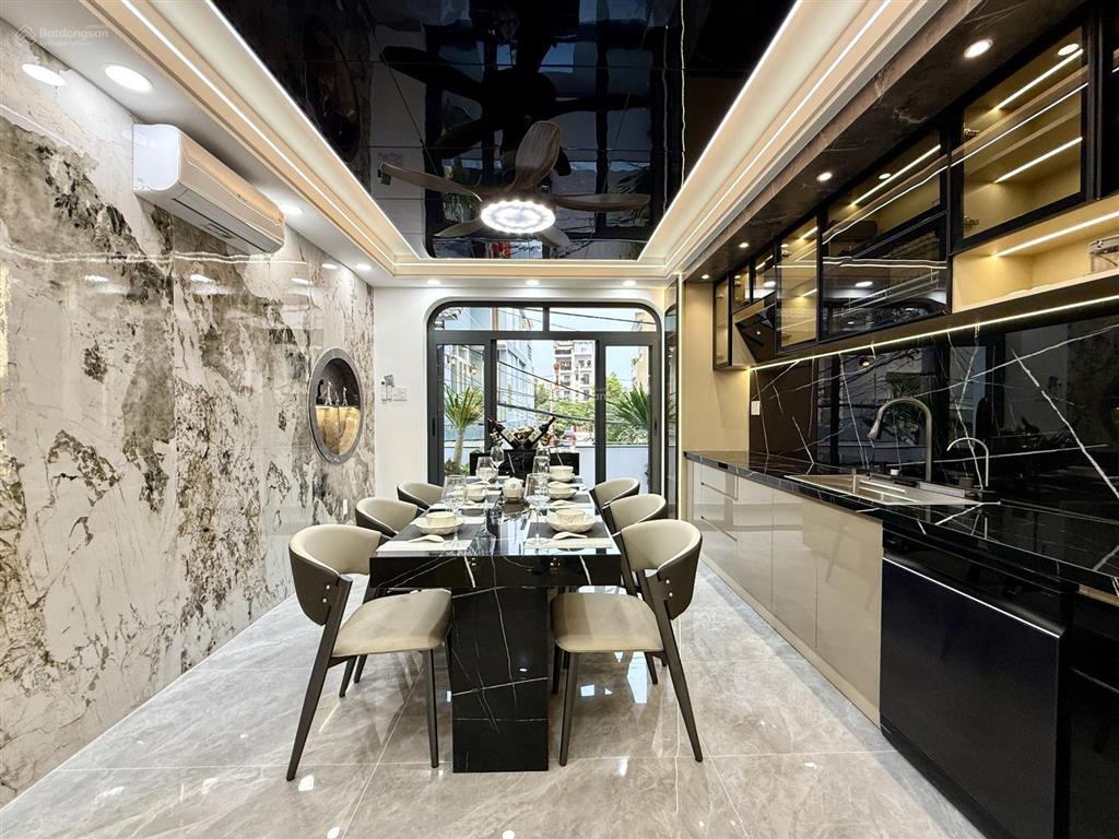 Nhà có thang máy, 1 sẹc đường thông tx 25, dt4x19m, lửng, 3 lầu, 4pn, p.thờ, p.xông hơi, 7.4 tỷ
