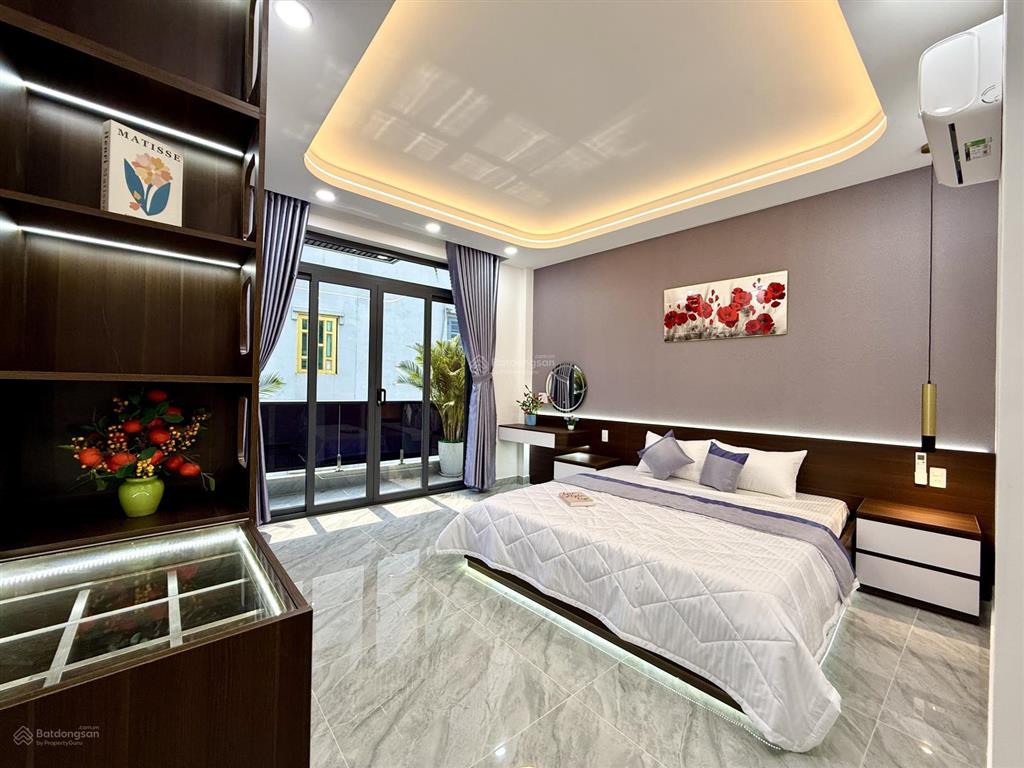 Nhà 1 sẹc ngắn dương thị mười, dt4.10x18m, nở hậu 5.25m, lửng, 3 lầu, 4pn, sân thượng, gara ô tô