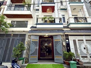 Nhà sau trường mầm non hoa đỗ quyên, dt4x13.5m, trệt, 3 lầu, 4pn, p.thờ, sân thượng, 6.18 tỷ