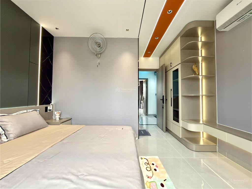 Nhà smarthome đường thông kế bên chợ cây sộp, dt 4x13m, lửng, 3 lầu, 4pn, gara ô tô, p. thờ