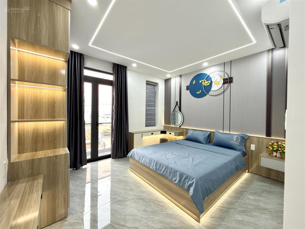 Nhà mtkd đường thông thạnh lộc 31, dt 4x13m, lửng, 3 lầu, 4pn, 5vs, gara xe, sân thượng, 7.4 tỷ