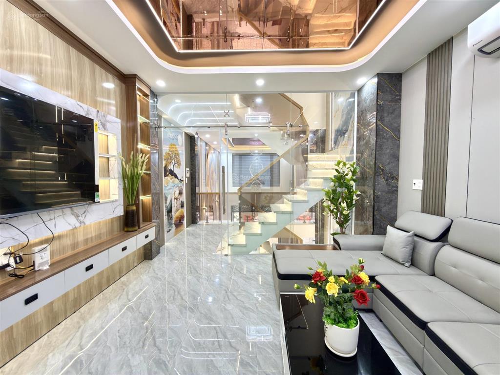 Nhà mtkd đường thông thạnh lộc 31, dt 4x13m, lửng, 3 lầu, 4pn, 5vs, gara xe, sân thượng, 7.4 tỷ