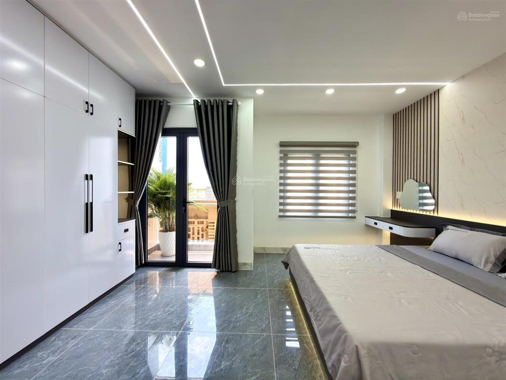 Nhà bên trường tiểu học lê văn thọ, dt5x13m, trệt, 3 lầu, 4pn, p.thờ, sân thượng, 6,9 tỷ