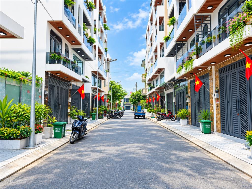 Nhà có thang máy, đối diện bvđk q.12, dt 4x19m, lửng, 3 lầu, 4pn, đường dương thị mười.