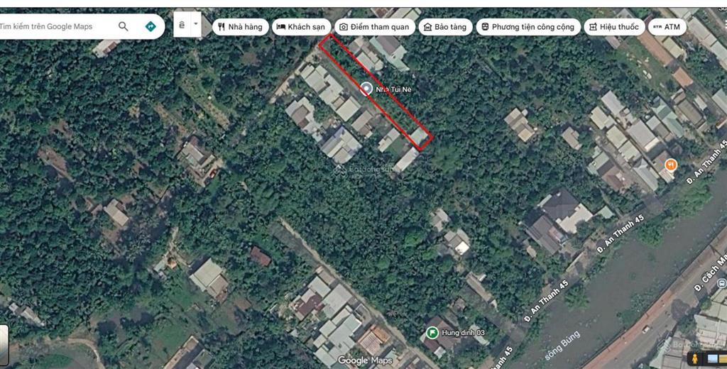 Bán đất 2 mặt tiền 767.5m2 tại đường hưng định 05, thuận an
