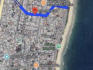 Bán lô đất trục 7.5m thông biển phan bá phiến , 2 mặt tiền trước sau  236m2 giá tốt 24.x tỷ