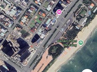Bán lô đất đường lê mạnh trinh, sát biển mỹ khê 200m. diện tích 103m2, view biển. giá 17 tỷ