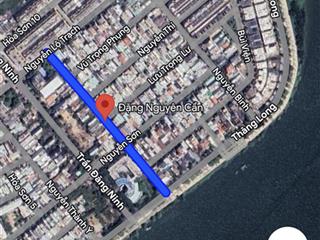 Nhà 3 tầng đường đặng nguyên cẩn sát sông,hoà cường . diện tích 108m2  cực rẻ 8.x tỷ