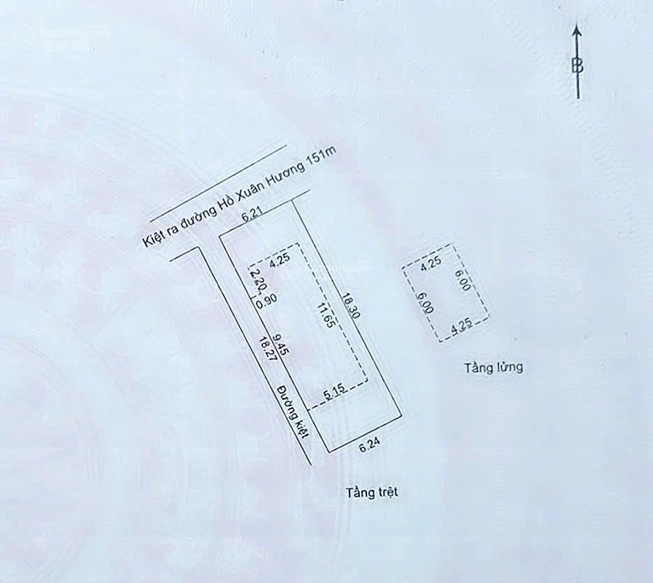 Lô góc 2mt ngay trục chính hồ xuân hương , phố tây an thượng  114m2 ngang 6.2m  giá 13 tỷ