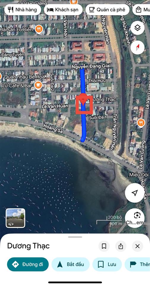 Bán lô góc 2mt đường dương thạc, trục thông bãi biển sơn trà  111m2 ngang 6.5m  giá 15,x tỷ