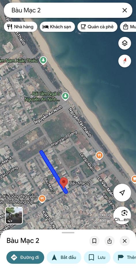 Bán lô đất đường bàu mạc 2  ngay sát bãi biển liên chiểu  ngang 7.5m cực đẹp  giá tốt