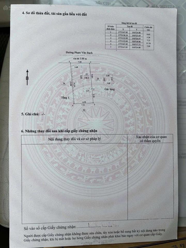 Mặt tiền phạm văn bạch sát sông thăng long  mặt tiền 7m cực đẹp  giá tốt