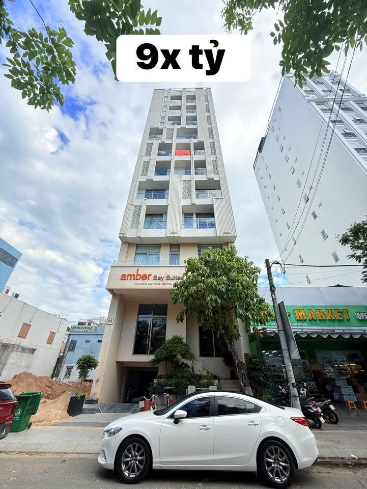 Bán tòa căn hộ khách sạn 11 tầng đường dương đình nghệ  sát biển mỹ khê  dt 350 triệu/tháng
