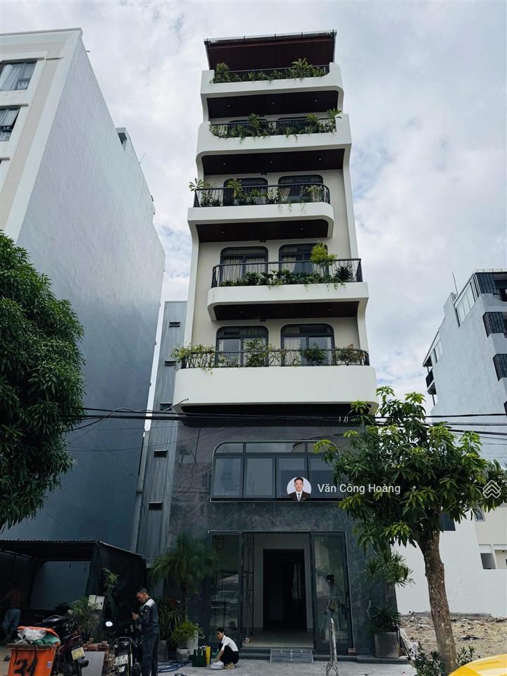 Tòa căn hộ 7 tầng khuê mỹ đông 14 sát công viên  102m² ngang 6m  dòng tiền sẵn 130 triệu