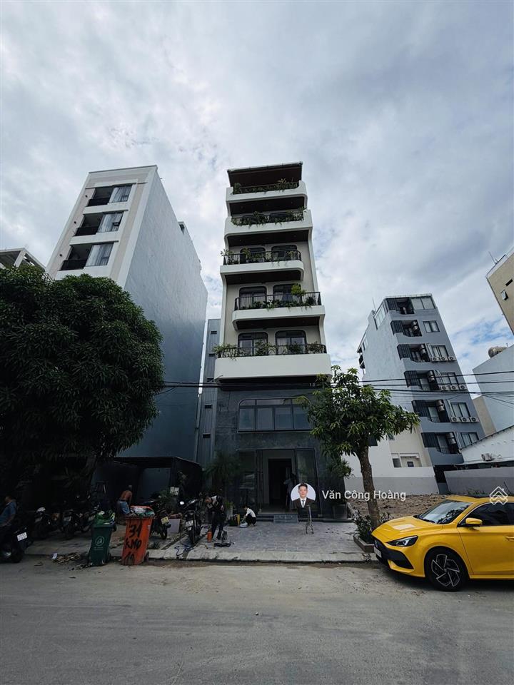 Tòa căn hộ 7 tầng khuê mỹ đông 14 sát công viên  102m² ngang 6m  dòng tiền sẵn 130 triệu