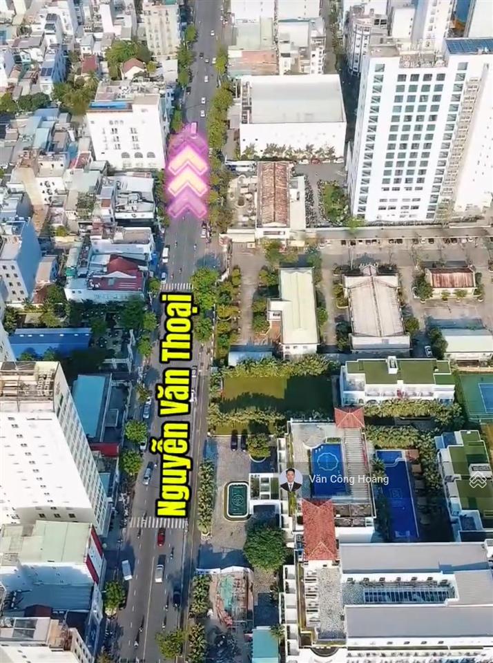 Lô góc 2mt ngay trục chính nguyễn văn thoại, phố tây an thượng  119m2 ngang 7.6m cực đẹp