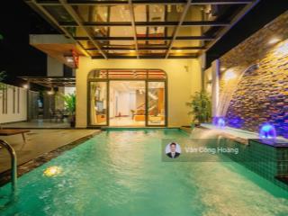 Bán căn villa hồ bơi  lô góc 2mt sát sông hàn khu đô thị nam việt á  198m2. giá tốt