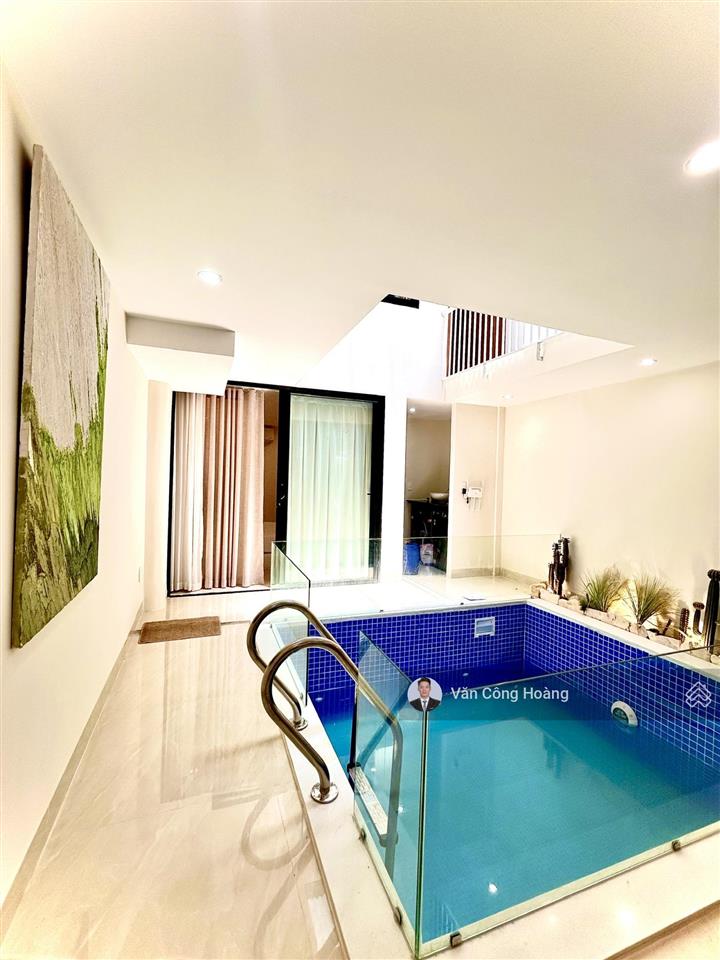 Căn villa mini hồ bơi địa trung hải ngay sát bãi biển mân thái. 90m2 sẵn dòng tiền 40 triệu