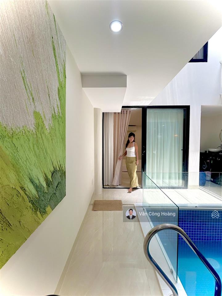 Căn villa mini hồ bơi địa trung hải ngay sát bãi biển mân thái. 90m2 sẵn dòng tiền 40 triệu
