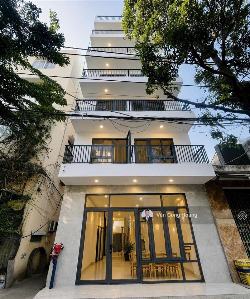 Toà căn hộ mới 7 tầng hồ bơi  125m2 ngang 6.2m ba mặt thoáng  dòng tiền 160 triệu tt hoà cường