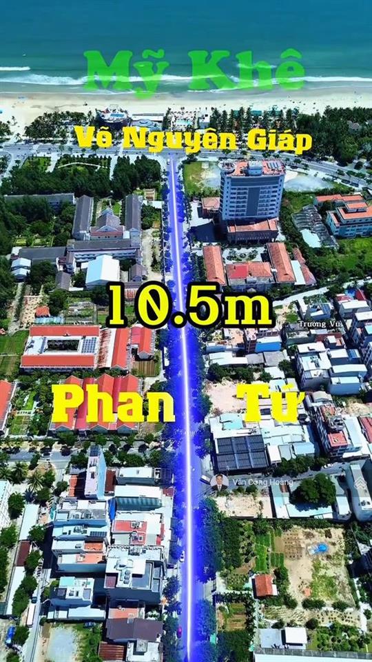 Siêu phẩm lô góc 2mt đường phan tứ  386m2 xây 17 tầng  ngay sát bãi tắm mỹ khê, phố tây an thượng