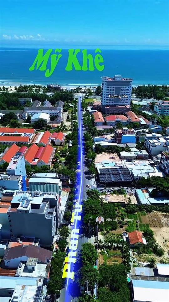 Siêu phẩm lô góc 2mt đường phan tứ  386m2 xây 17 tầng  ngay sát bãi tắm mỹ khê, phố tây an thượng