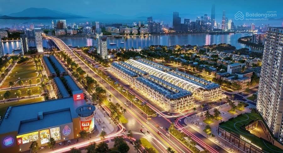 Căn biệt thự 4 tầng bùi viện ngay sát sông hàn  331m2 ngang 12m  giá tốt khu elisia complex