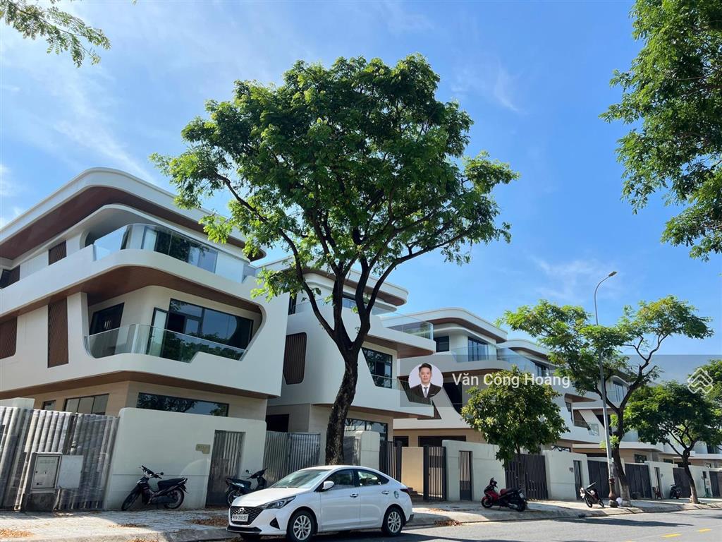 Căn biệt thự mặt sông trực diện thăng long  293m2 ngay trung tâm tổ hợp danang downtown