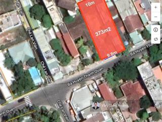 Bán lô đất đường bà huyện thanh quan  thông bãi biển mỹ khê  373m2 ngang 10m cực đẹp