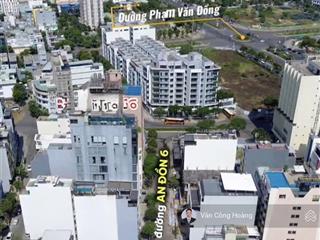 Cặp đất đẹp đường 7.5m an đồn 6  sát phạm văn đồng  220m2 ngang 10m  xây khách sạn tối ưu