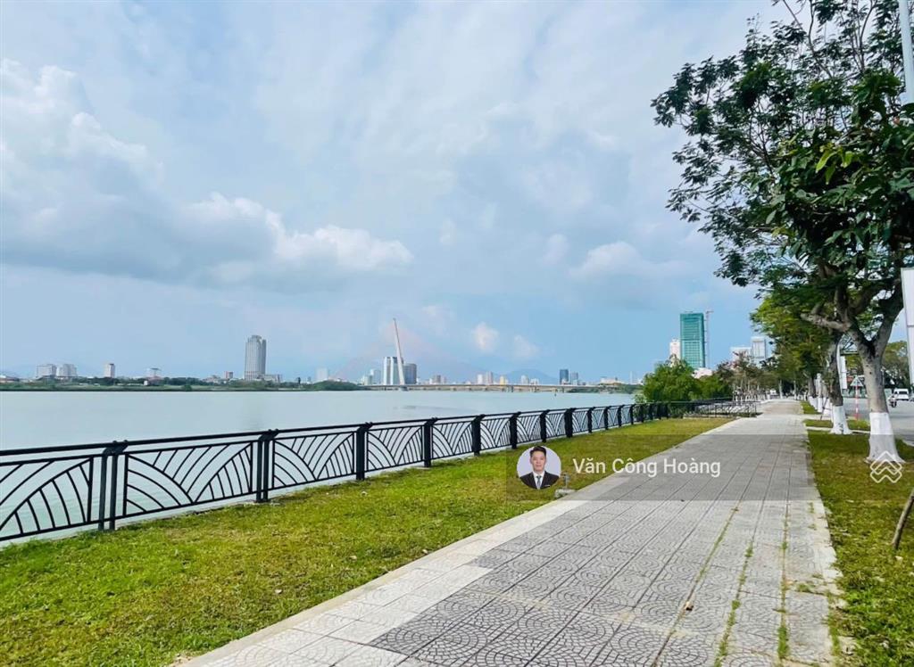 Siêu phẩm góc 2mt đường hàm tử  hoài thanh thông thẳng sông hàn  313,2m2  view pháo hoa sông hàn