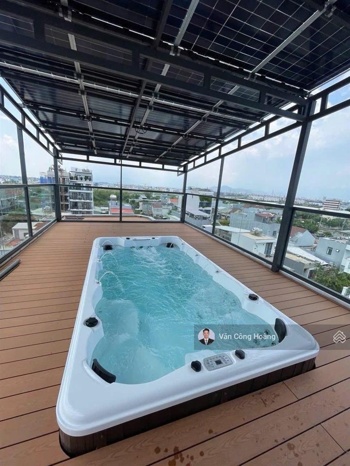 Tòa căn hộ 7 tầng hồ bơi ngay biển sơn thủy  125m2 doanh thu 150triệu/tháng  giá 17 tỷ