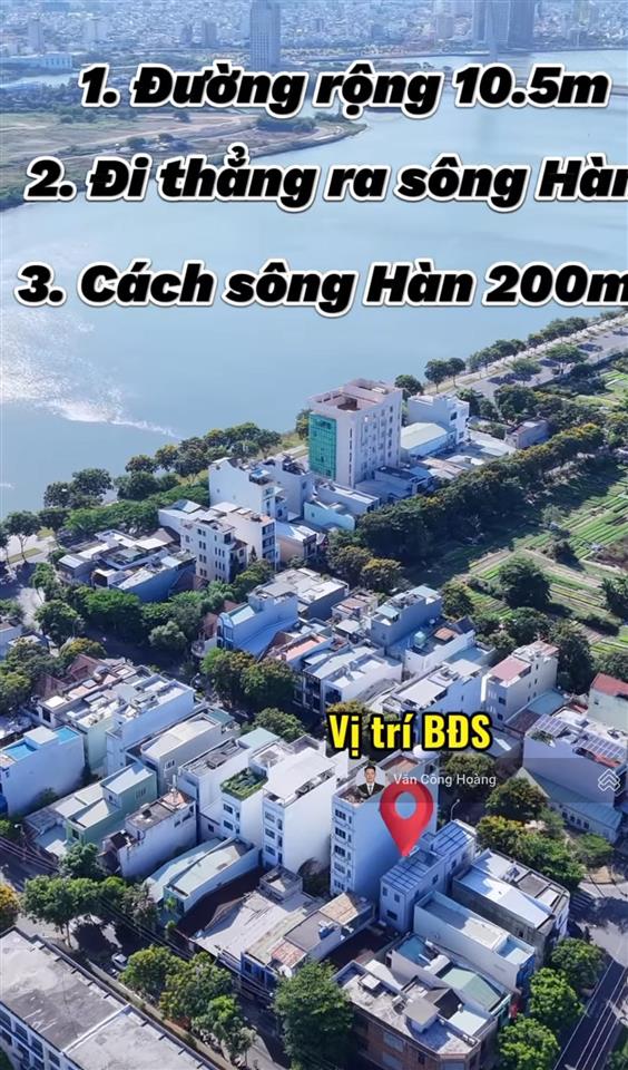 Lô đất 162,4m2 lê văn hưu sát sông hàn  ngay khán đài pháo hoa quốc tế  giá cực rẻ